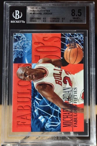 Jordan 1995 Fleer Jordan #5