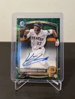 2025 Bowman Chrome Prospects Konnor Griffin Green Grass Auto /99 CPA-KG. PIRATES