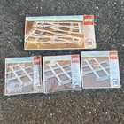 Vintage LEGO Train Track Lot 7852 7853 Grey 4.5V FACTORY SEALED NOS 1980s