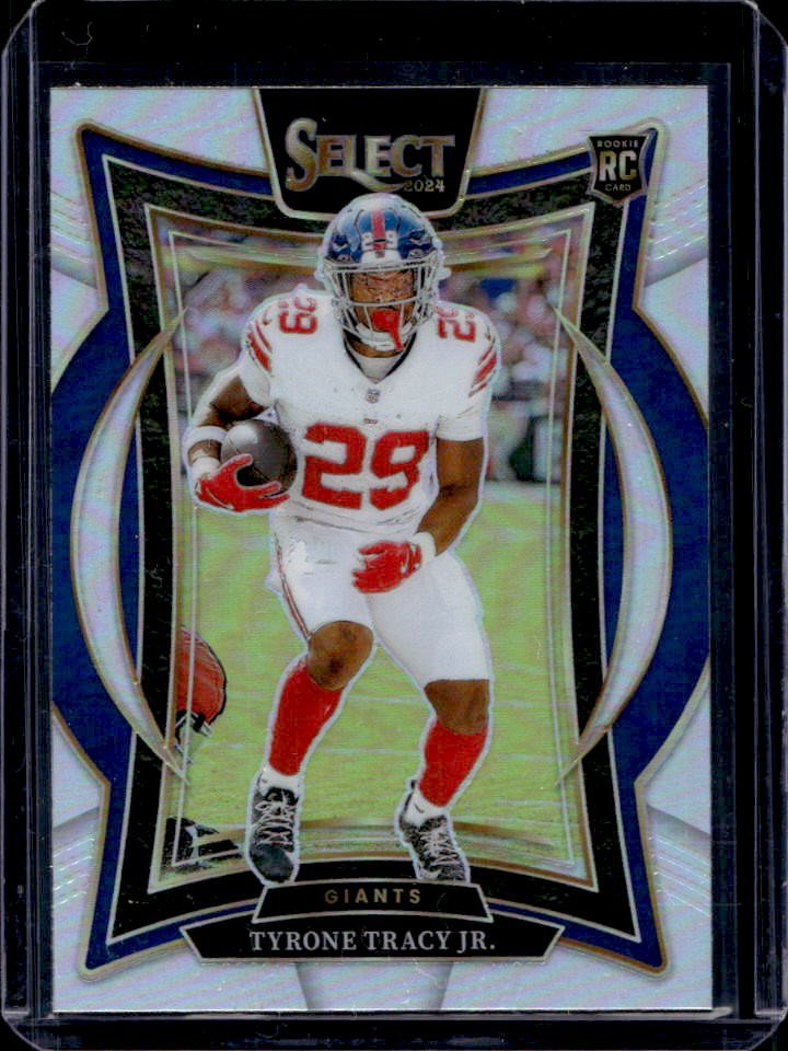 2024 Select Tyrone Tracy Jr. Concourse RC Silver Prizm Rookie #61 Giants