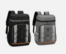 Cooler Backpack 36 Can Leakproof Insulated Backpack Multi-Pocket with 25L/6.6Gal