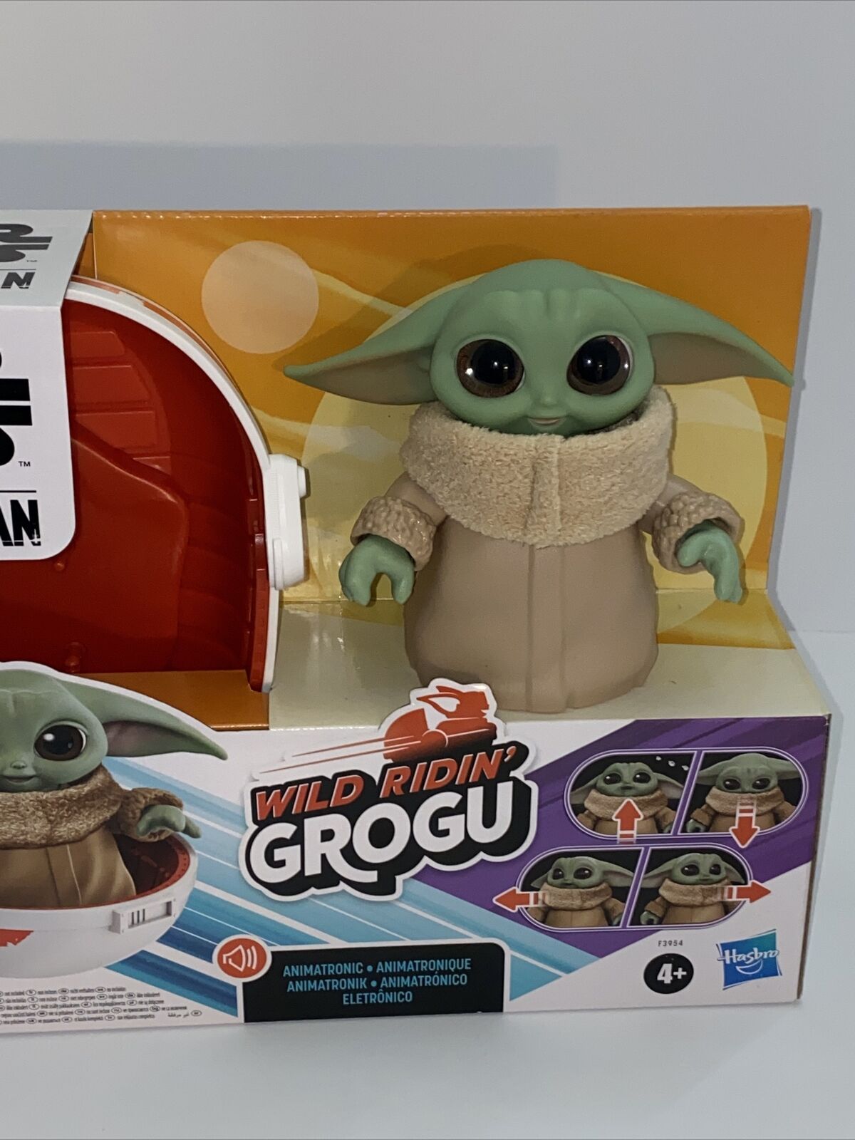 Star Wars Figura Eletrônica Grogu Baby Yoda F3954 Hasbro