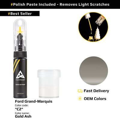 Touch up Paint for Ford Grand Marquis Code: C2 Gold Ash