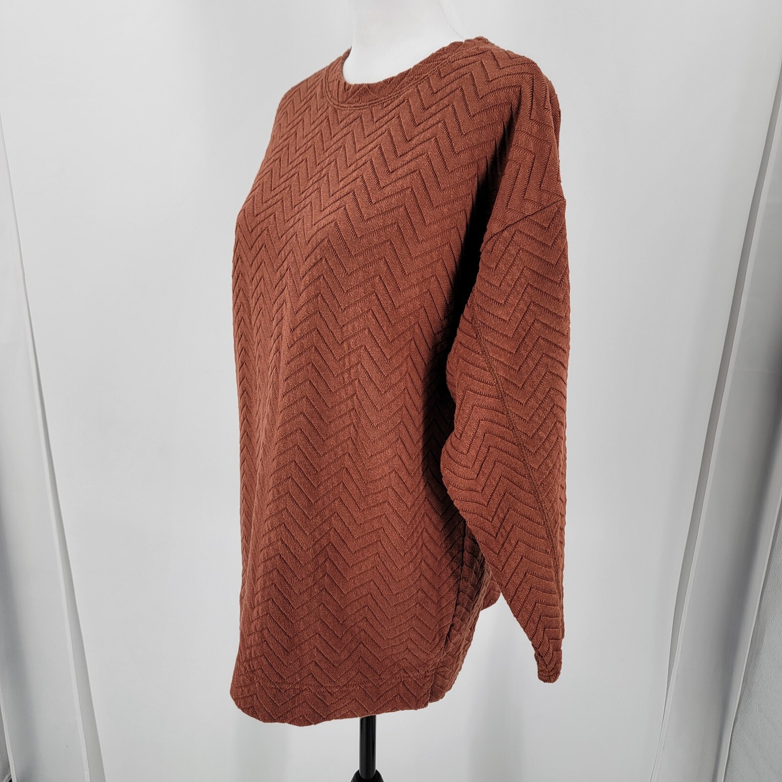One Resource Pullover Womens Medium Textured Top … - image 5