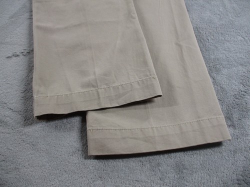 Polo Ralph Lauren Pants Mens 38x32 Khaki Tan Beige Preston Chino Slacks Trousers - Picture 9 of 11