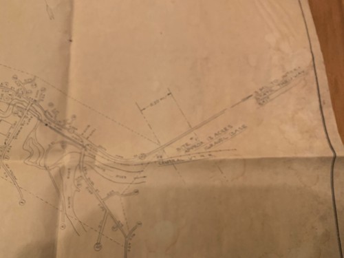 VINTAGE MAP 1960 BETHEL VERMONT G-W ENGINEERS HAND TRACED ORIGINAL WINDSOR VT - Picture 5 of 8