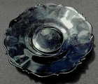 Black Mt. Pleasant 6¼" Saucer / Sherbet Plate