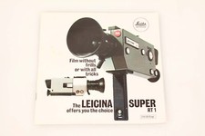 LEITZ WETZLAR LEICINA SUPER RT 1 SALES BROCHURE