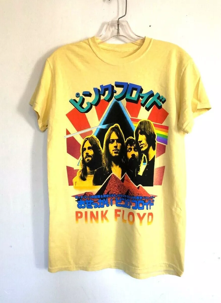 Pink Floyd Vintage Style Dark Side Of The Moon Japanese Music Band Tee T Shirt