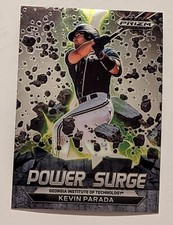 Kevin Parada 2022 Panini Prizm Draft Picks Baseball Power Surge Insert #PS-KP