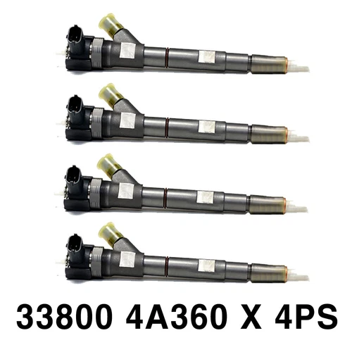 NEW 33800-4A360 CRDI Diesel Fuel Injector 4PCS compatible with Hyundai Porter 2 - Bild 1 von 2
