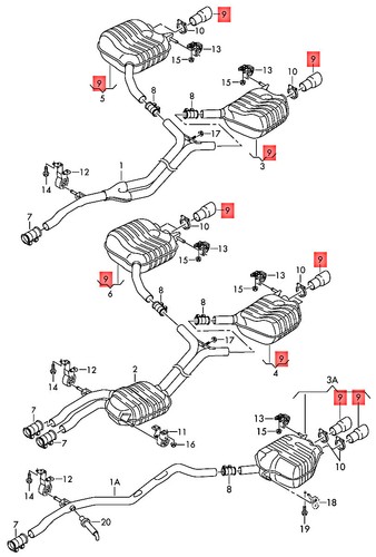 Genuine AUDI A4 Avant S4 quattro A5 S5 Cabriolet Trim left 8K0253681AC