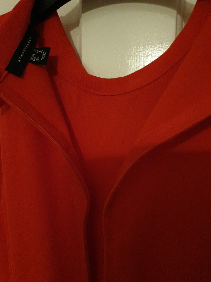 Primark Red Jumpsuit Size 12 eBay