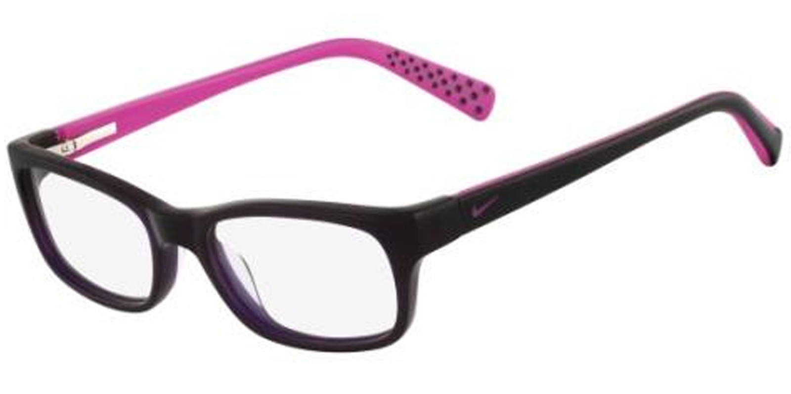 Прямоугольная двухцветная оправа для очков Nike Youth Fit - NIKE5513