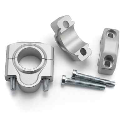 Lenkererhöhung Riser  Classic für Lenker 32,2mm und 25mm Höhe silber