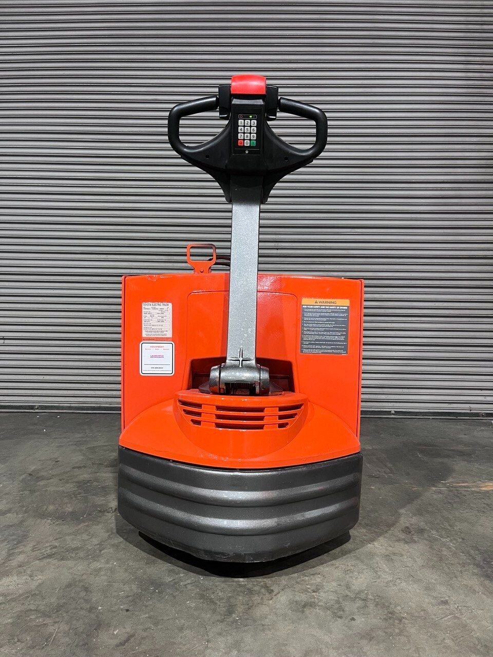4,500 LB TOYOTA "7HBW23" ELECTRIC PALLET JACKS w/1 Year Warranty on