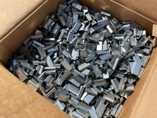 Sandbaggy 1/2" x 1¼" Open Steel Strapping Seals - Galvanized (Rust Resistant)