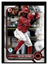 2022 Bowman 1st Edition #BPPF-75 Michel Triana Cincinnati Reds