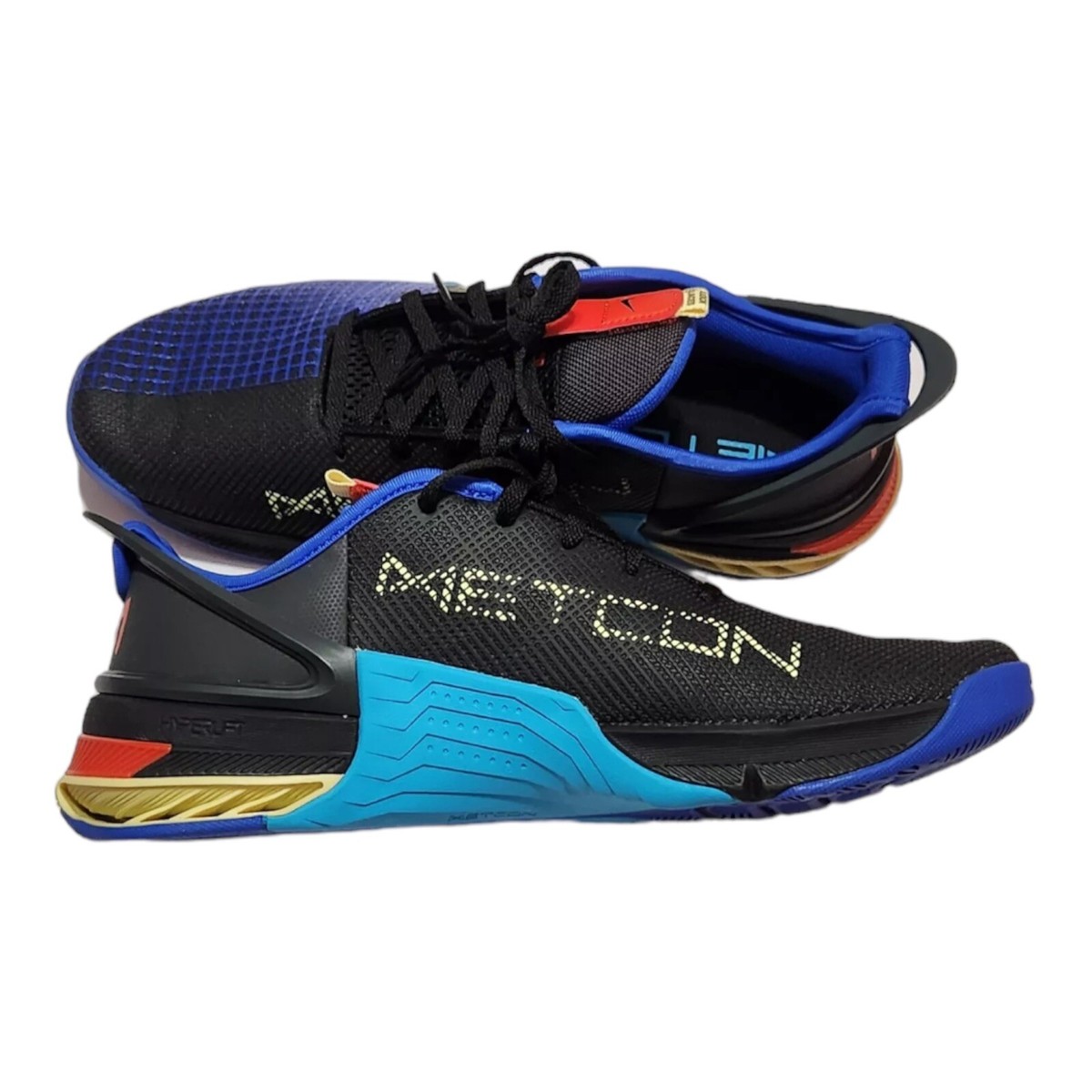Nike Metcon 8 Flyease Navy/Red Gym Weightlifting Shoes Mens  display picture 3