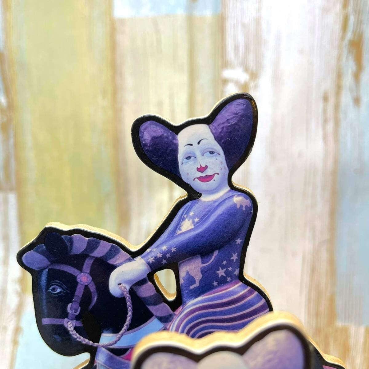 koji murai carousel statue clown horse wish upon a star music box