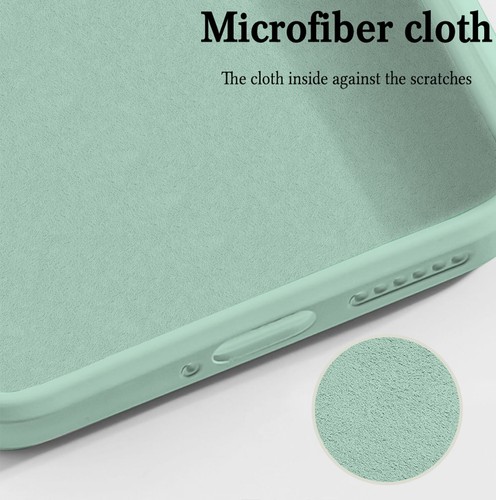 Custodia telefono silicone liquido per Samsung Galaxy S22 Note 20 A13 A53 A52S custodia gel - Foto 51 di 120