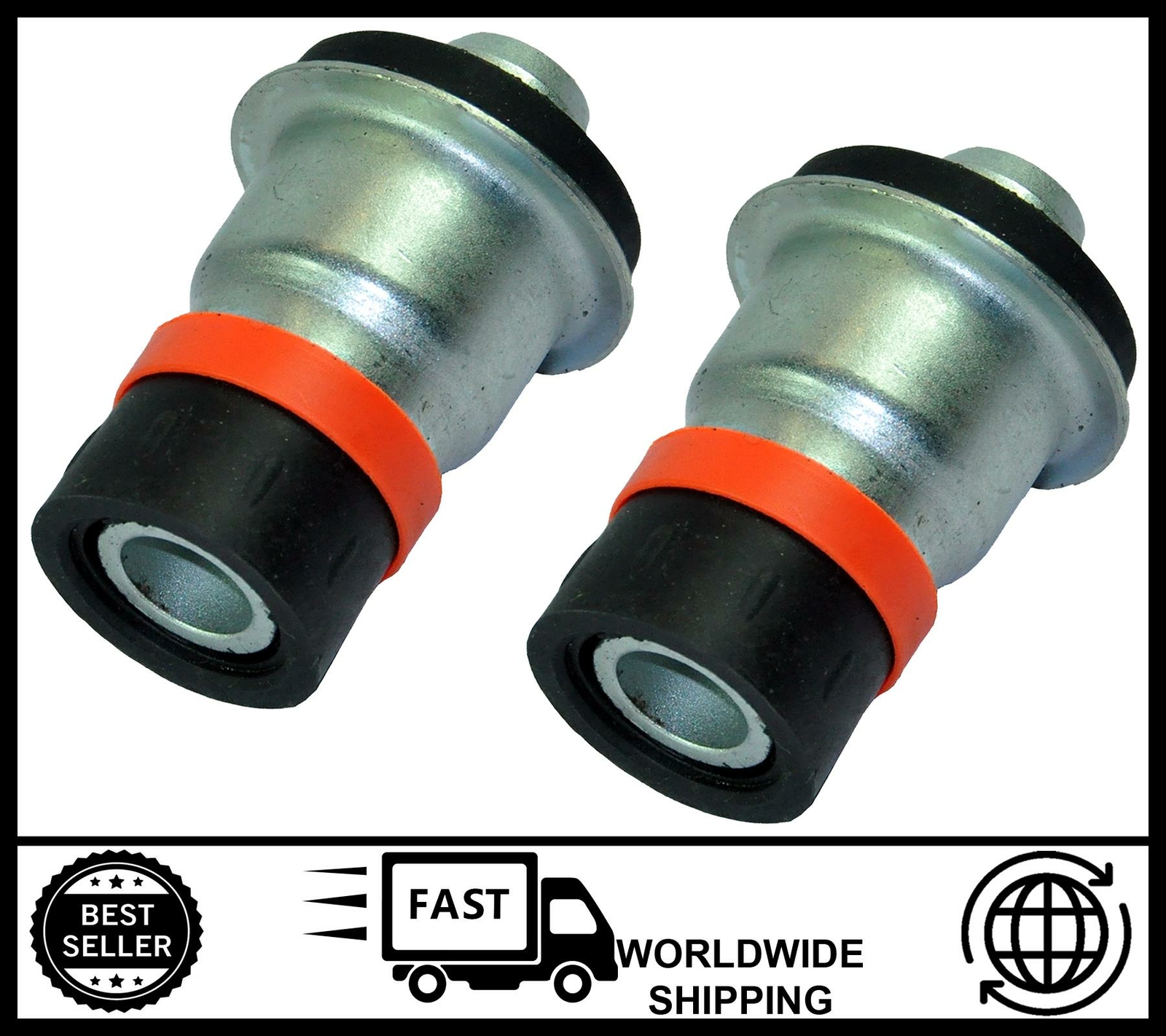 Pair FOR Nissan Micra K12 Mk3, Note,Tiida Front Subframe Rear Bushes eBay