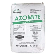 AZOMITE Powder Micronized Trace Mineral Volcanic Ash Rock Dust Powder 44 LB