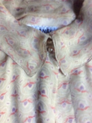 Authentic Vintage Chanel Silk Chiffon Long Sleeve Blouse, 42/8-10