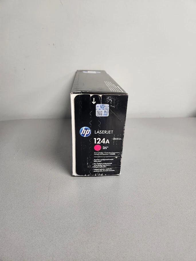 HP Q6003A 124A Magenta Toner LaserJet 1600 2600 2605 CM1015 1017  Sealed - Image 2 of 2