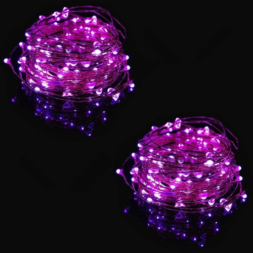 20-100 LEDs Copper Wire Christmas Party String Fairy Lights AA Battery Powered - Picture 61 of 67