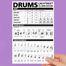 Large Drum Cheatsheet