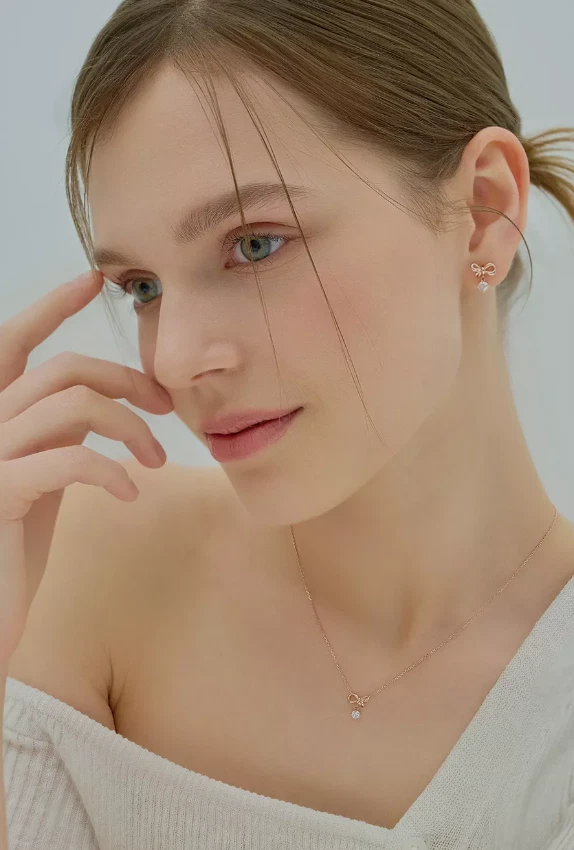 Серьги коллекции J.Estina Lala J JJLJEQ4BS355SR000 серебро 925 C.Z розовое золото - Изображение 2 из 4