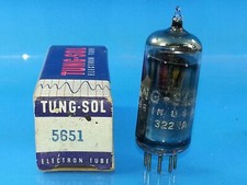 TUNG SOL 5651 TUBE QTY 1 NOS NIB