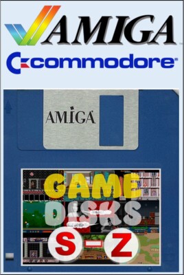 COMMODORE AMIGA -- GAMES   S - Z  -- #  AUSWAHL #   12. 5. 2025
