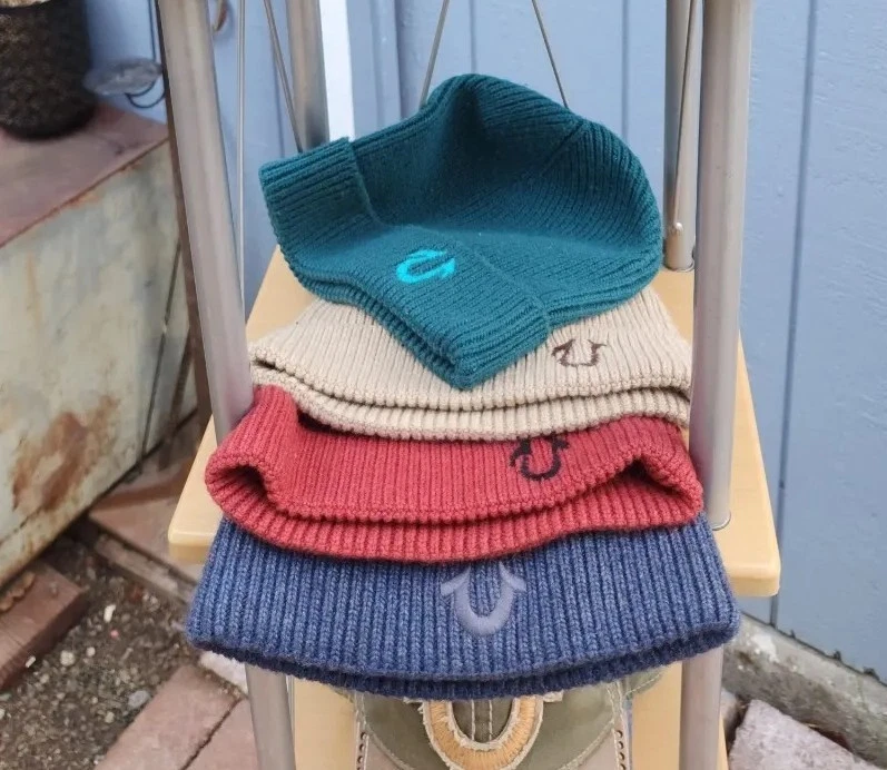 Embroidered LV Knit Beanie