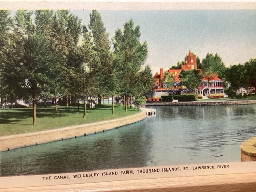 The Canal, Wellesley Island Farm: Thousands Island, Canadá - Postal de colección - Imagen 2 de 3