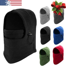 Winter Beanie Hat Fleece Thermal Windproof Balaclava Snow Ski Cap for Men Women