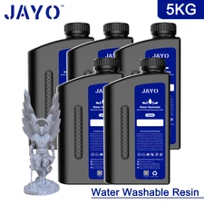 JAYO 5KG 405nm UV Light Grey Water Washable Resin 1KG/SET For LCD 3D Printer