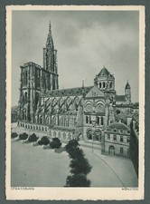 Dt. Bes. 1941, Alzacja, 11.7.41, Strasburg (Els), AK Strassburger Münster