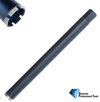 1  1/2 Inch Wet Diamond Core Drill Bits Cutting Concrete Asphalt Bricks Blocks