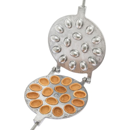 MOLDE PARA GALLETAS DE NUEZ PASTELERA 16 NUECES ORESHKI ОРЕШНИЦА SARTÉN PARA HORNEAR EN ESTUFA - Imagen 2 de 18