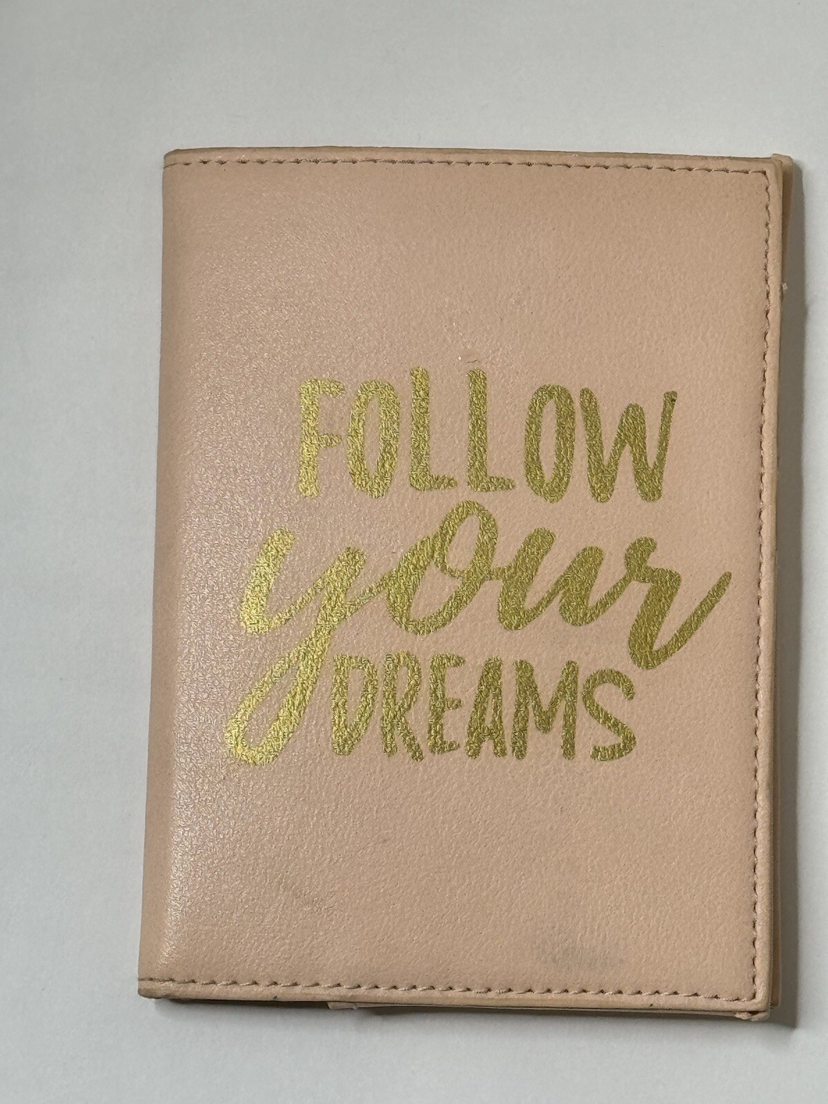 Guess Orange & Pink Passport Holder - Pre-Owned-image