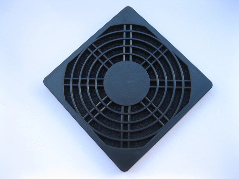 4 pcs Black Dustproof Dust Filter Used for 92x92mm DC Fan 9cm New - Image 2 of 4