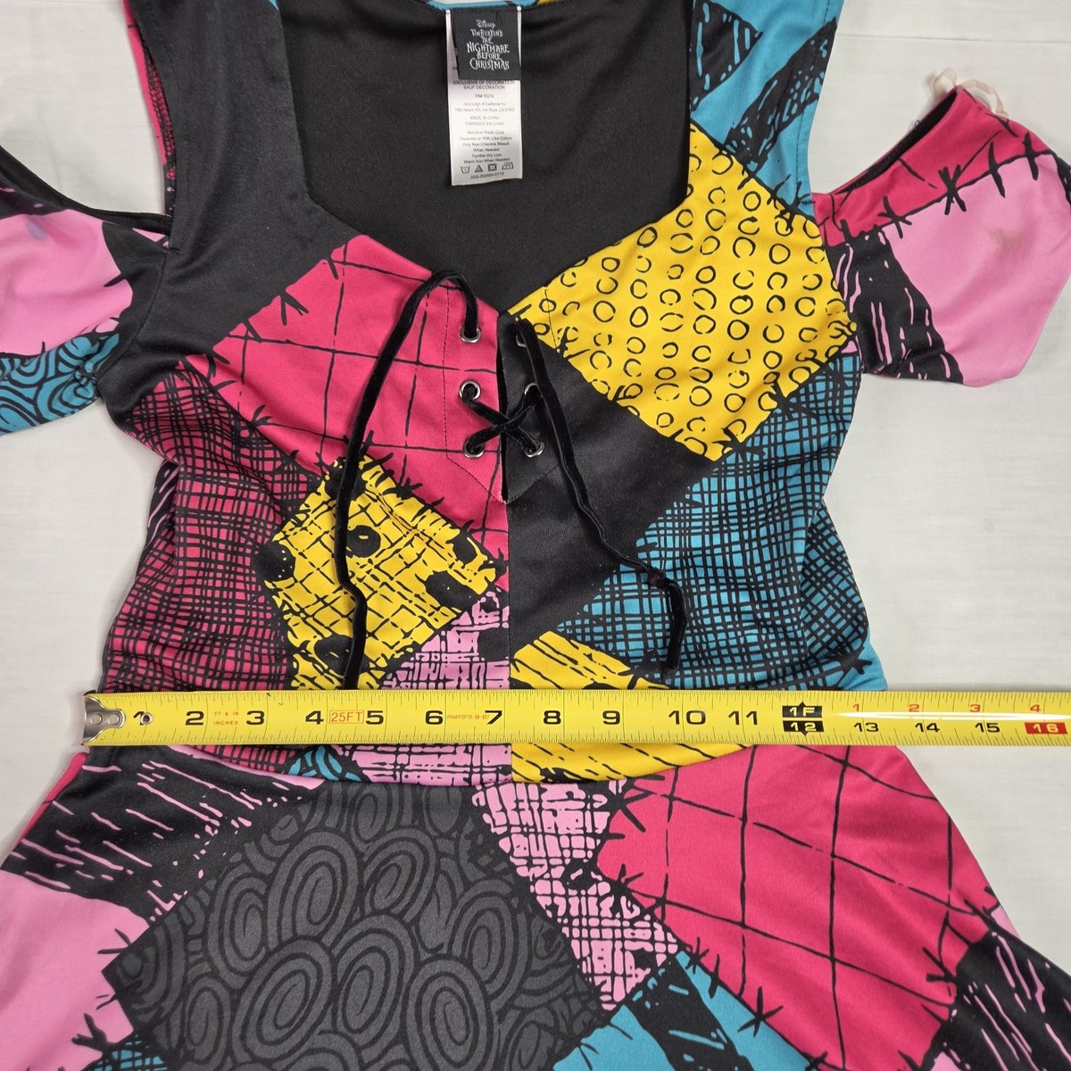 Disney Dress Shop Sally Nightmare Before Christmas NBC Dress Womens Size Small