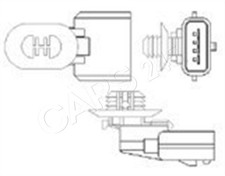 Lambdasonde Für RENAULT Clio III Grand Kangoo Modus Twingo II Wind 8200590431