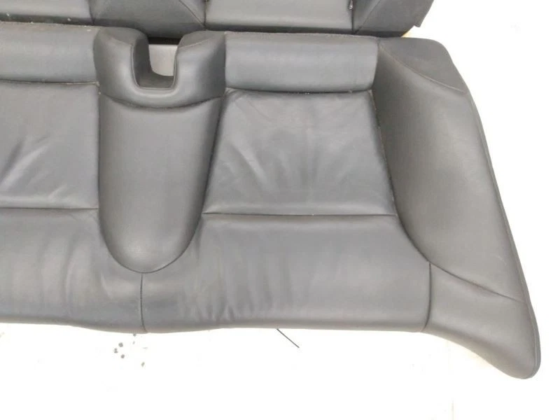 Saab 9-3 Convertible Complete Rear Seat Set Black 2005 2006 2007 2008 - Image 3 of 4