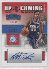 2017-18 Panini Contenders Up and Coming 55/99 Markelle Fultz #UC-MFZ Auto 04u1