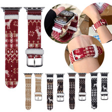 Xmas Strap Band For Apple Watch Series 11 10 SE Ultra 49 46 45 44 42 41 40 38mm