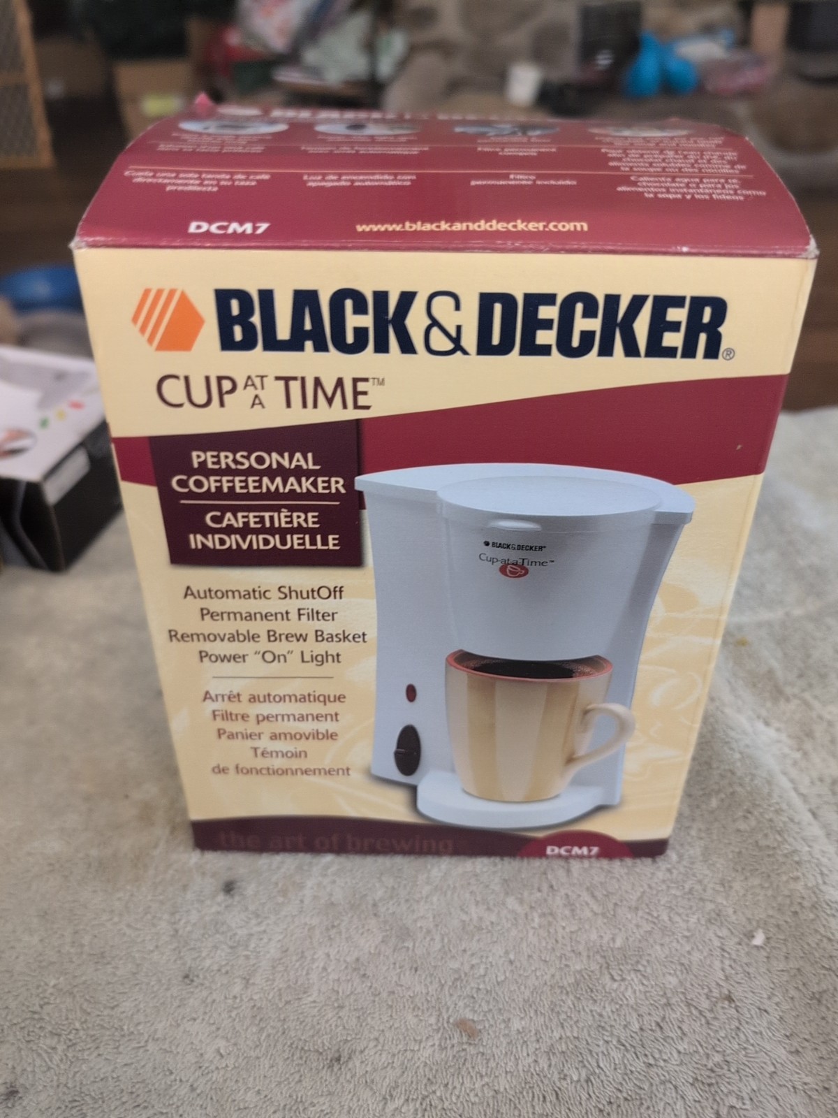 Model Dcm7 Coffee Maker