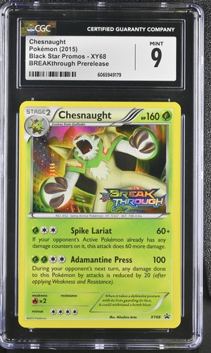 Chesnaught graded CGC 9 for sale on eBay